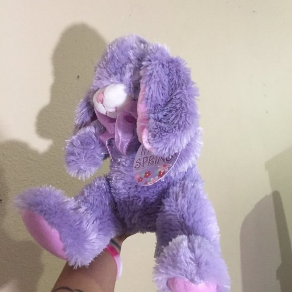 Purple Fuzzy Rabbit - Picture 4 of 9